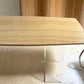 Custom Travertine Lucite Dining Table