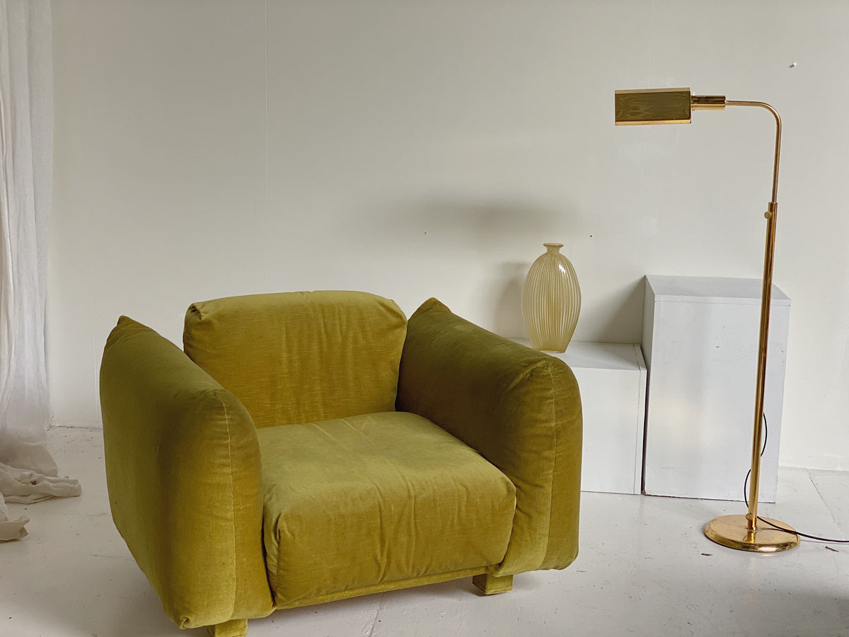 Chubby Velvet Lounge Chair
