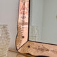 - French 1930s Pink Mirror
