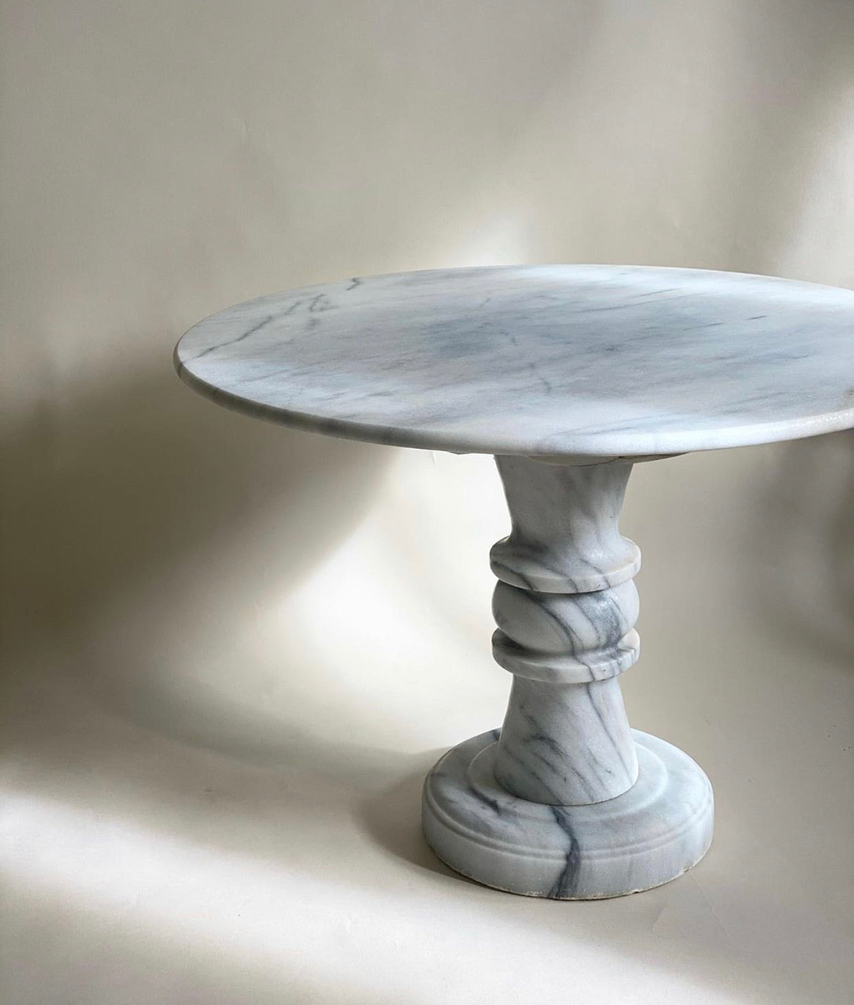 Carrara Marble Side Table