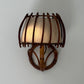 - 1960s French Bamboo Sconce by Louis Sognot