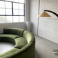 Bespoke Velvet Modular in Deep Botanical Green