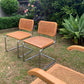 Set of 6 Marcel Breuer Cesca B32 Dining Chairs, Made in Italy