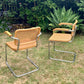Set of 6 Marcel Breuer Cesca B32 Dining Chairs, Made in Italy