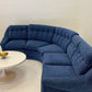 Vintage Modular Curved Sofa by Parker