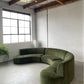 Bespoke Velvet Modular in Deep Botanical Green