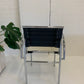 Tubular Chrome Chair with Cowhide Seat