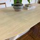 Vintage Travertine Dining Table