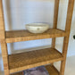 Vintage Rattan Bookshelf