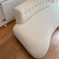 Custom Made Vintage Curved Sofa