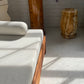 Vintage Handmade Wooden Daybed Sofa