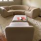 Featherston Numero VII Modular Sofa Reupholstered in Soft Wool