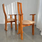 - Vintage Wavy High Back Chair