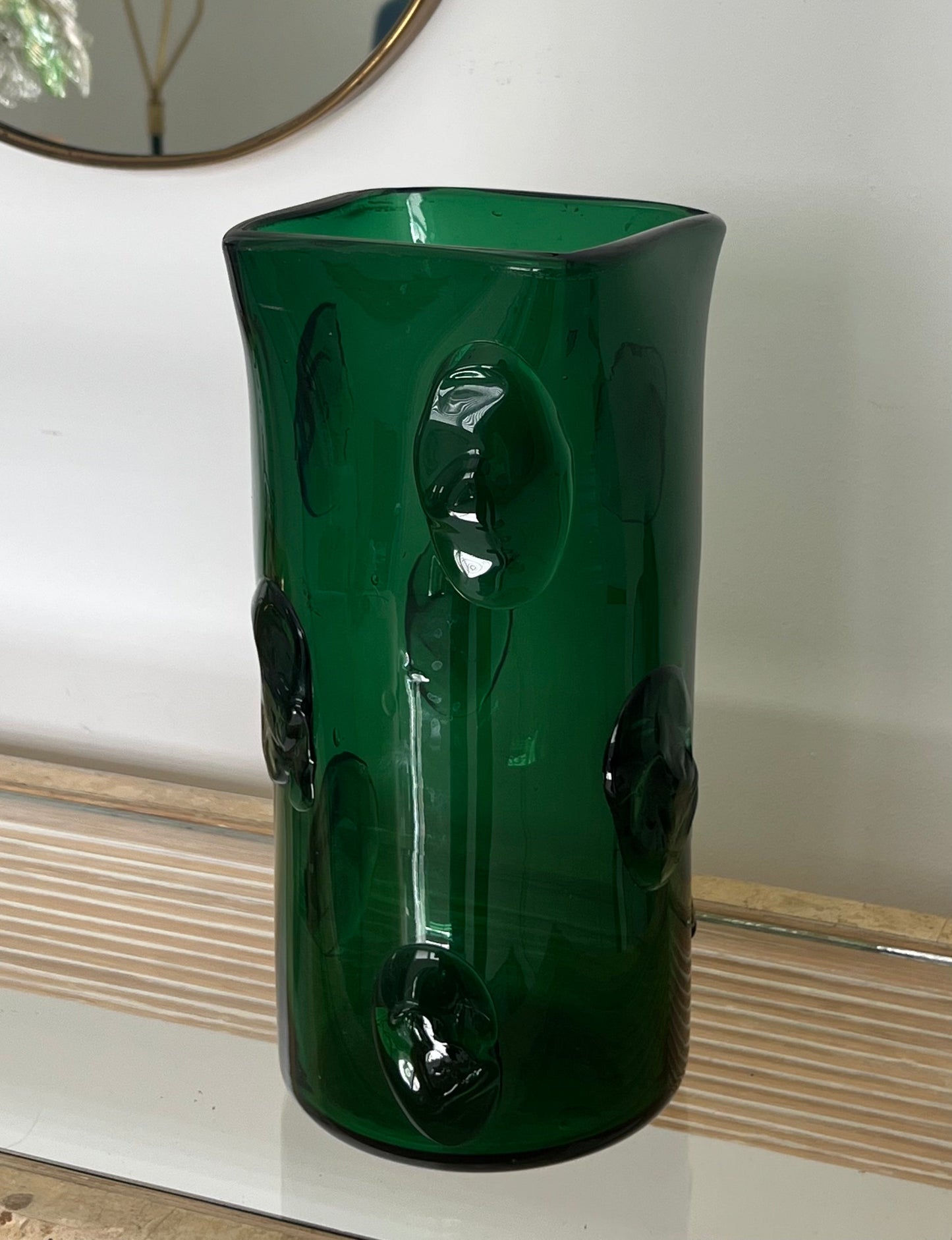 - Large Green Empoli Vase, Italy