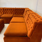 Vintage FLER Velvet Modular Sofa