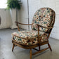 Elm Wood Armchair by Ercol, UK - One Left