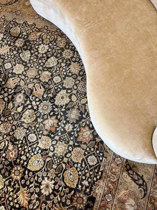 - Large Handmade Hali Wool Rug