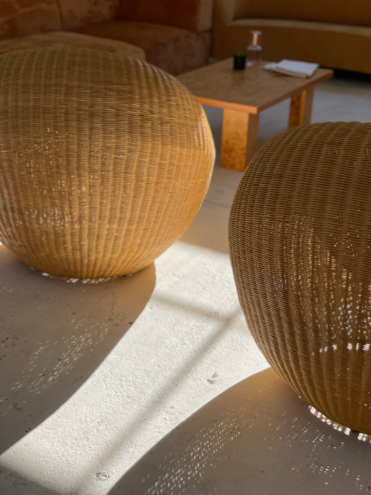 Cane Tub Chairs