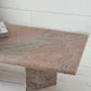 Pink Marble Coffee Table