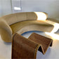 Stunning Curved Sofa and Ottoman