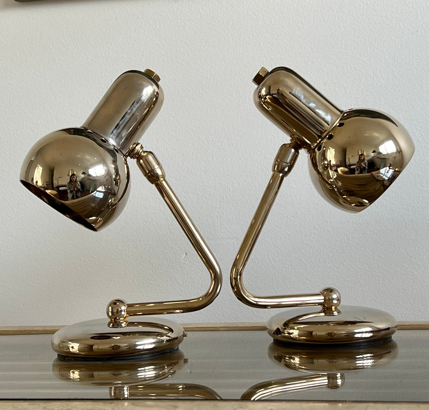 - Set of Two Italian Bedside Lights