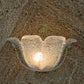 Vintage Murano Flower Sconce, Italy - Two Available