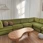 - Bespoke Large Sage Green Modular Sofa