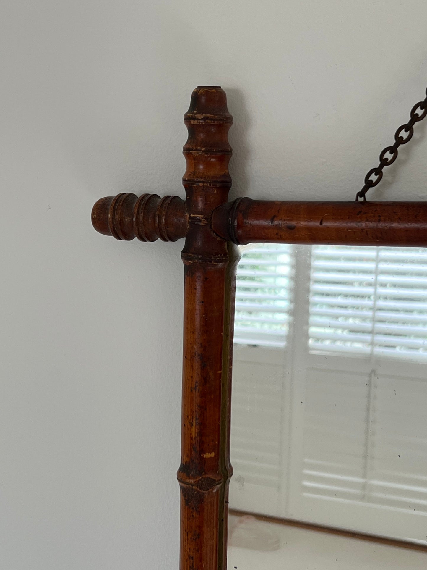 1940s French Chinoiserie Mirror