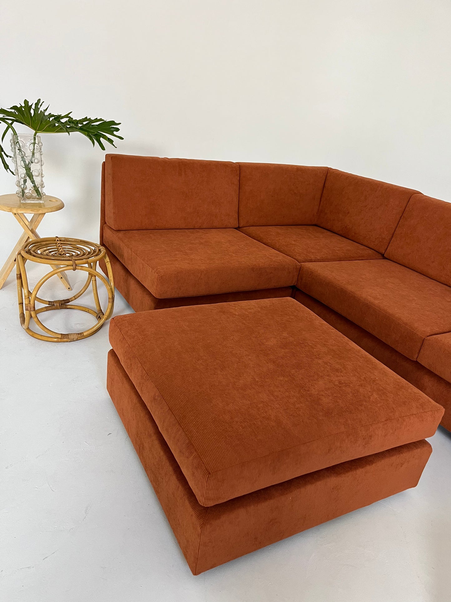 - Vintage Custom Modular Cord Sofa