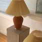 Pleated Italian lamp shades
