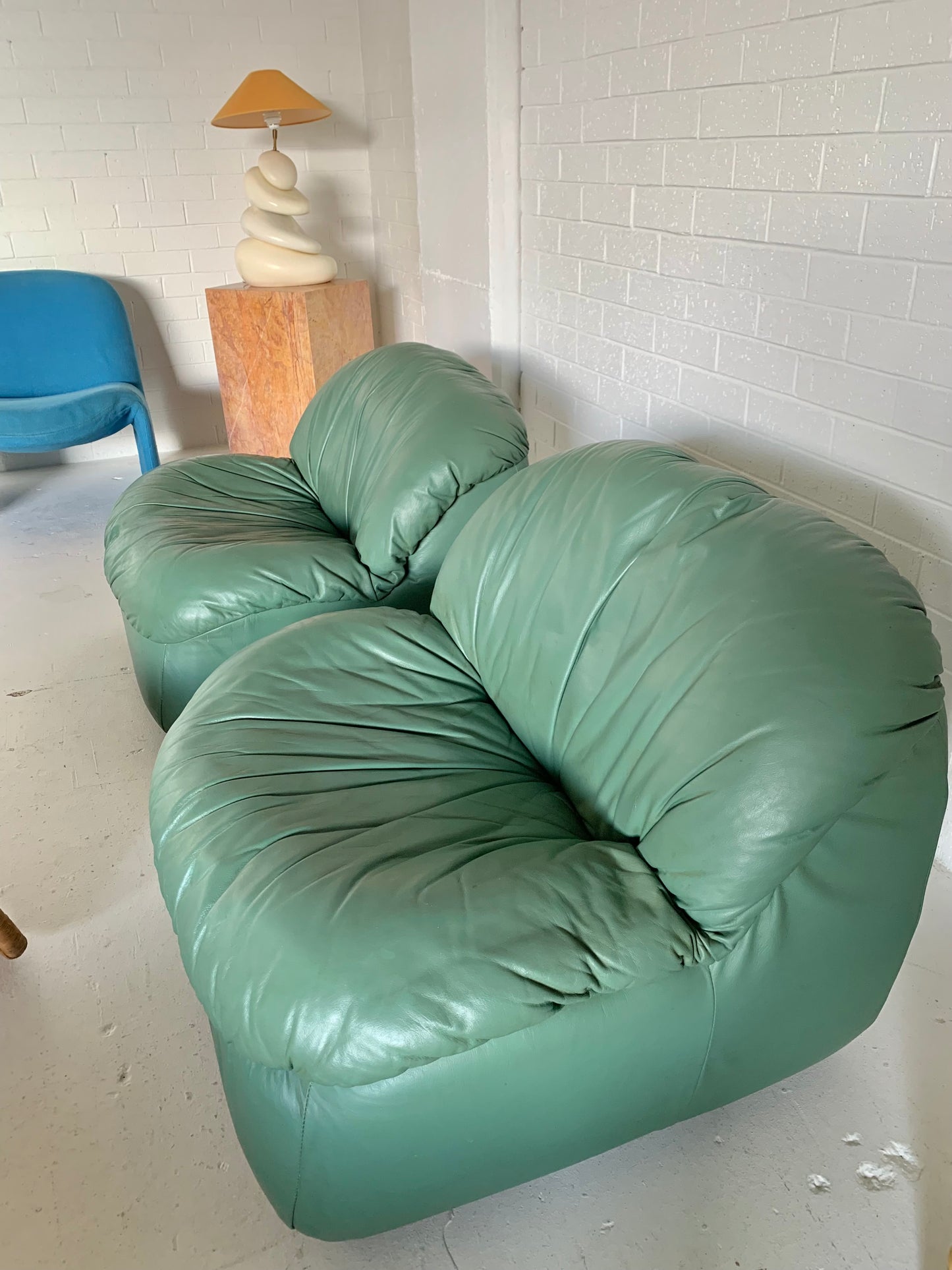 - Vintage Leather Armchair