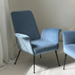 1960s Italian Winged Armchair, Fully Refurbished - Two Available