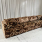 - Vintage Geometric Velvet Modular Sofa