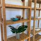 Vintage Rattan Bookshelf