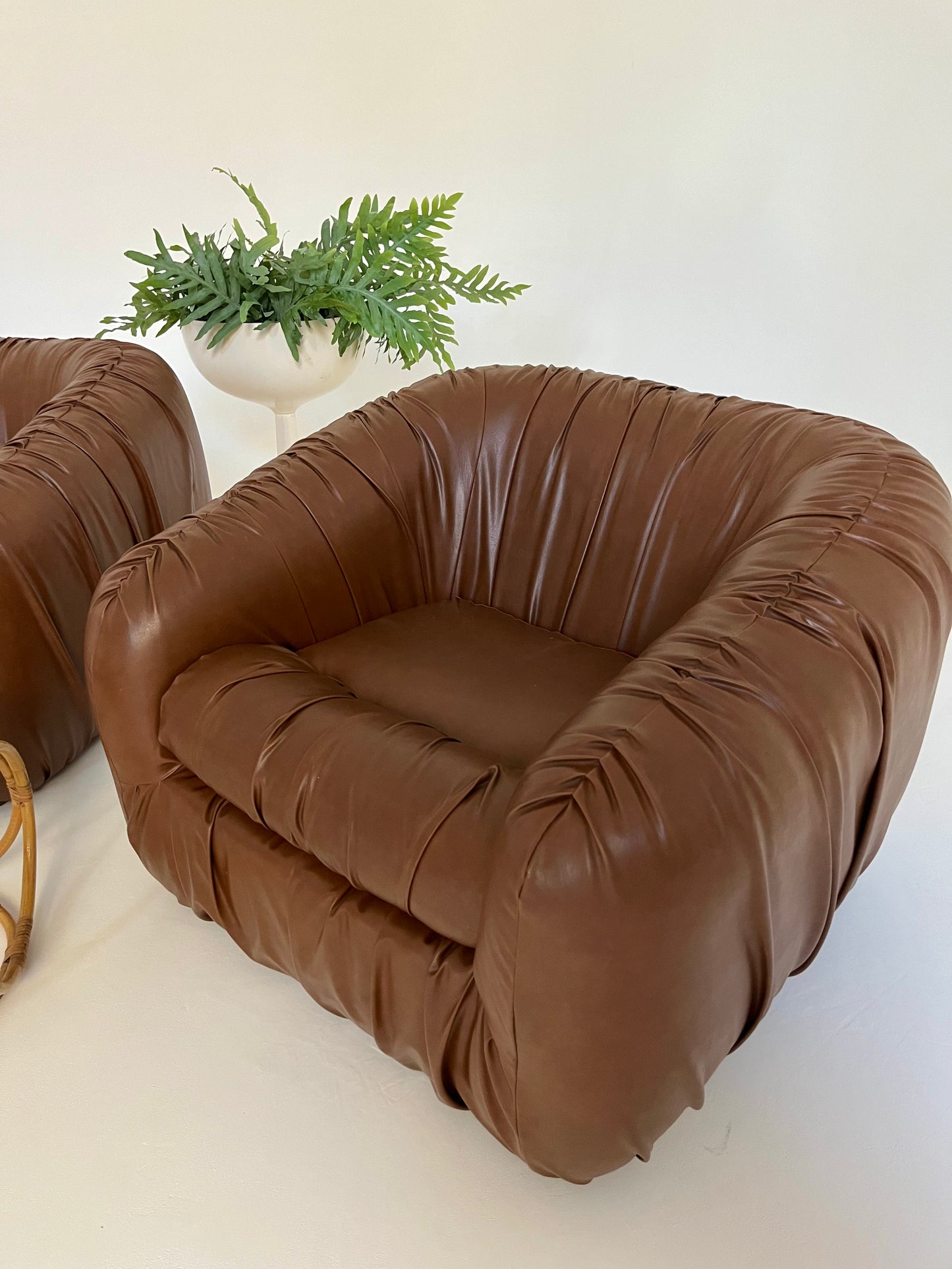 - Vintage Flerbelle Armchair - Two Available