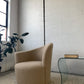 Vladimir Kagan-Style Swivel Chair in Wool Boucle - Two Available