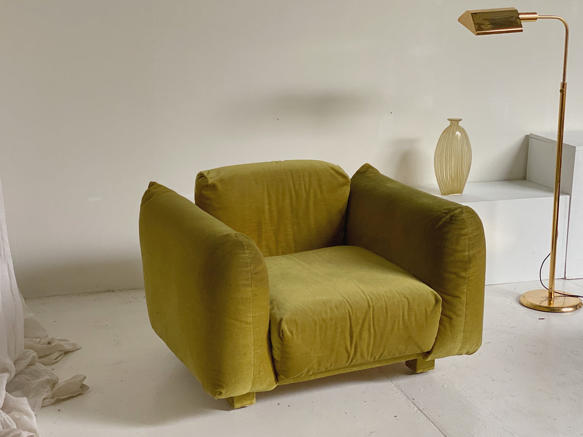 Chubby Velvet Lounge Chair