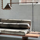 - Custom Italian Vintage Leather Sofa Set