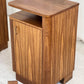 - Set of Two Vintage Wooden Bedside Tables