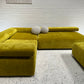 = Bespoke Chartreuse Velvet Modular Sofa Set