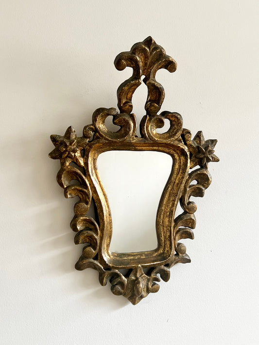 - 19th Century Spanish Gilt Mirror
