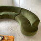Bespoke Velvet Modular in Deep Botanical Green