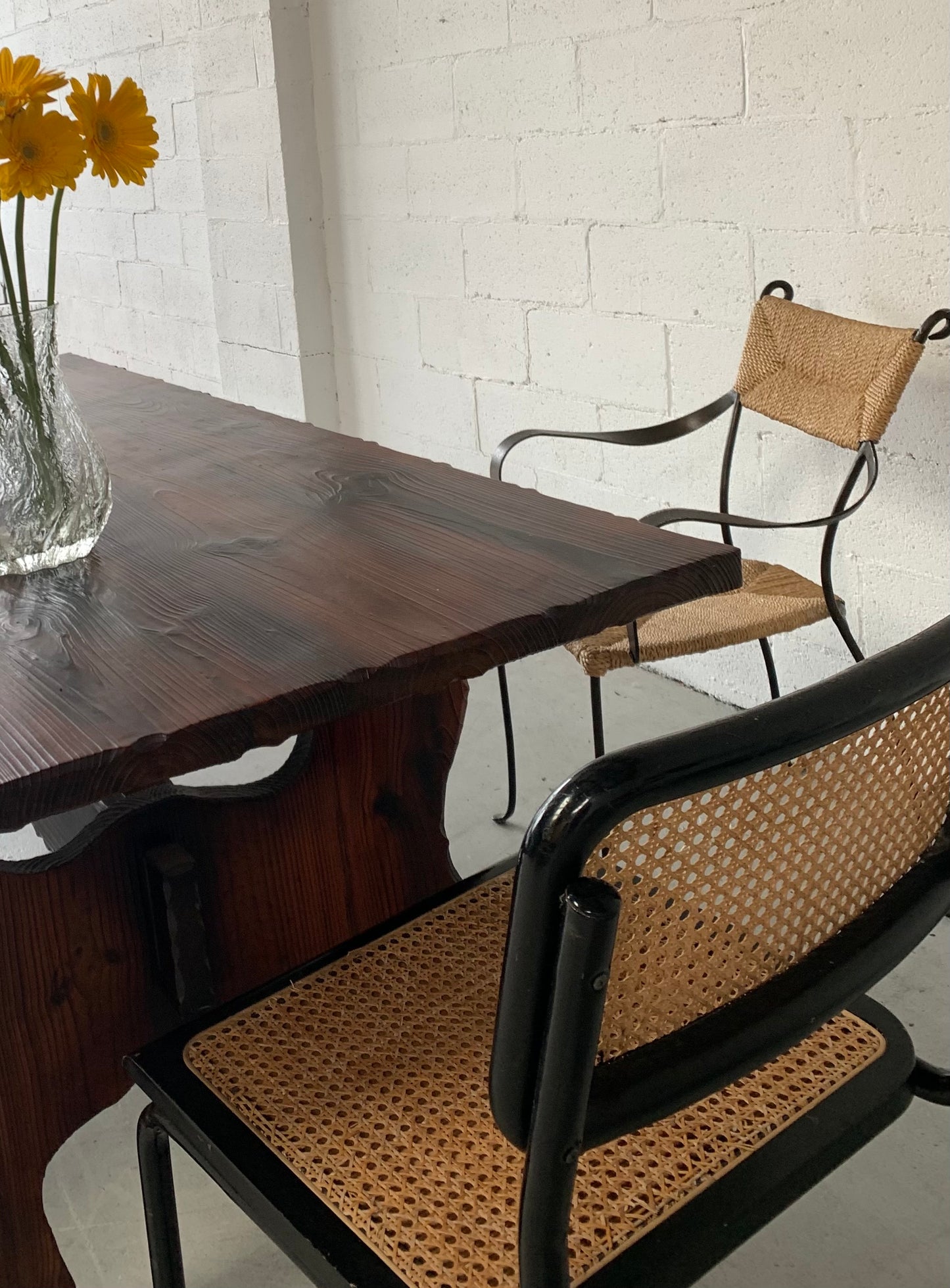 Hand Carved Spanish-Style Dining Table
