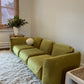 Incredible Chartreuse Velvet Sofa
