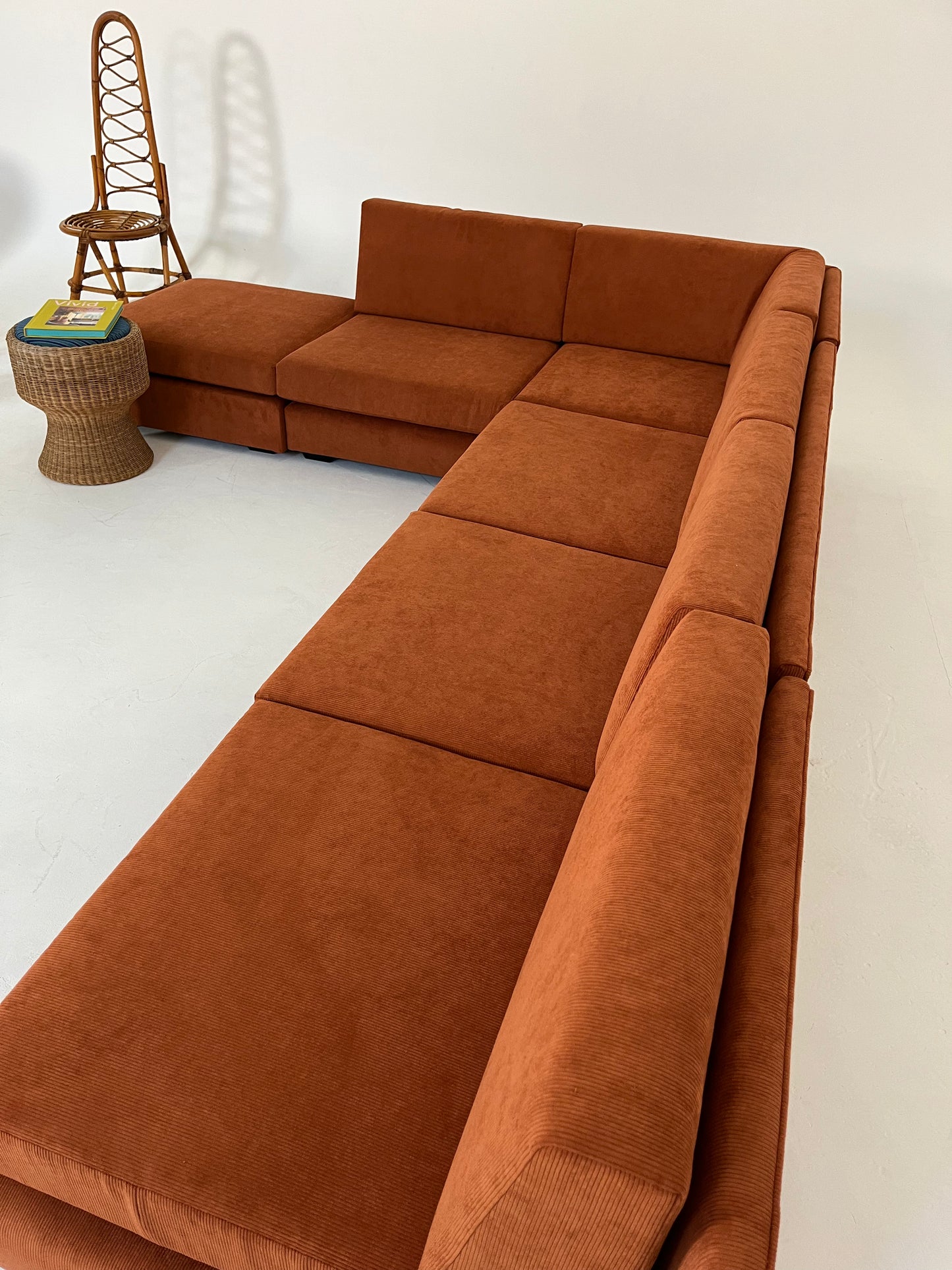 - Vintage Custom Modular Cord Sofa