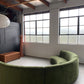 Bespoke Velvet Modular in Deep Botanical Green