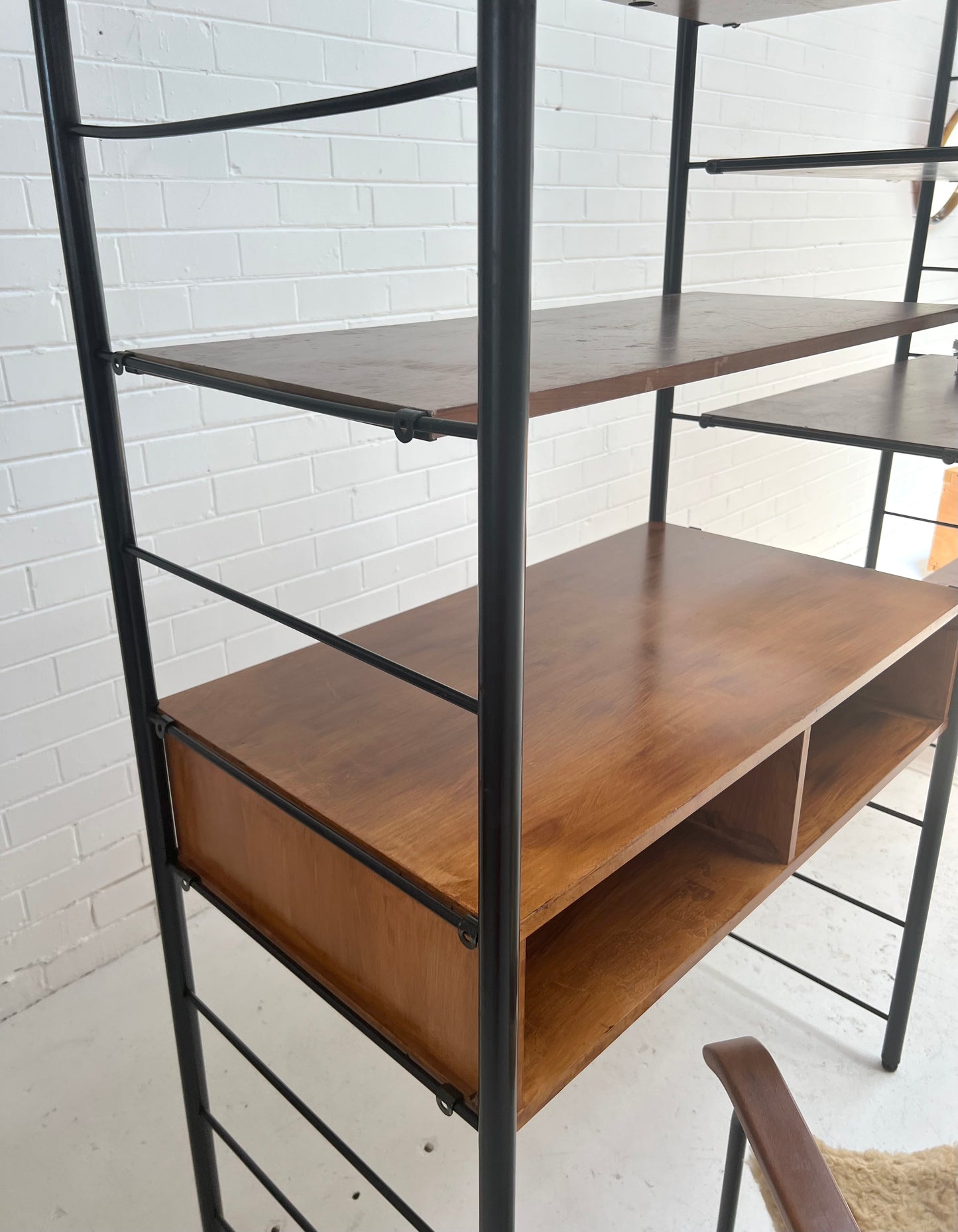 Vintage Ikea Niklas Shelving Unit