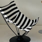 1970s IKEA Swivel Lounge Chair, Refurbished