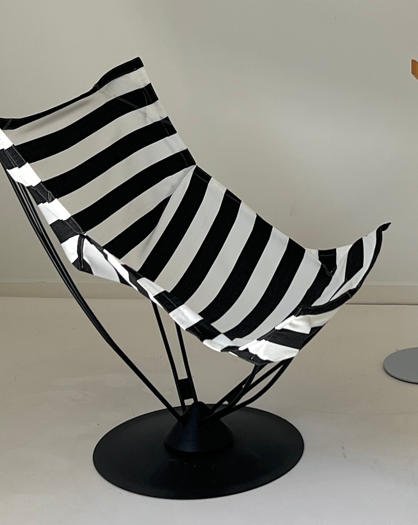 1970s IKEA Swivel Lounge Chair, Refurbished