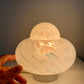 - Vintage Italian Blown Glass Mushroom Lamp